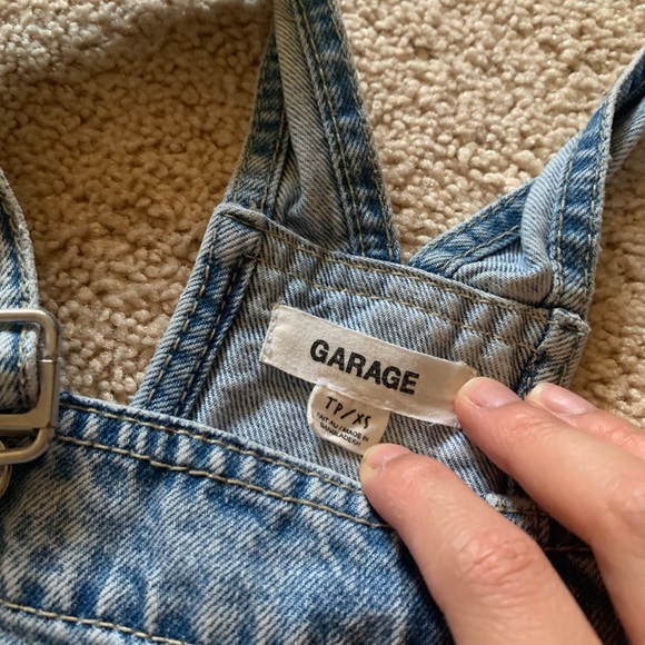 Garage Denim Overalls - Picture 2 of 3